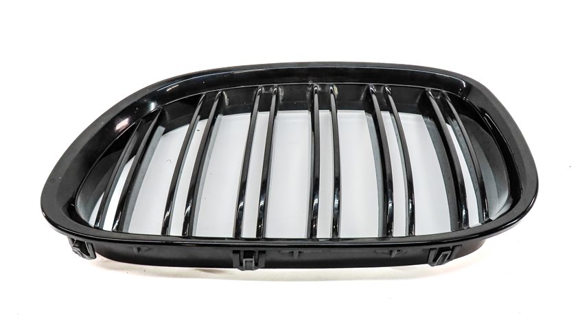 Thumbnail 5: 13-15 BMW 7 SERIES F01 F02 F04 FRONT LEFT & RIGHT HOOD KIDNEY GRILLE SET/2
