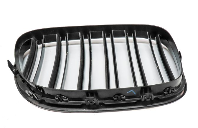 Thumbnail 6: 13-15 BMW 7 SERIES F01 F02 F04 FRONT LEFT & RIGHT HOOD KIDNEY GRILLE SET/2