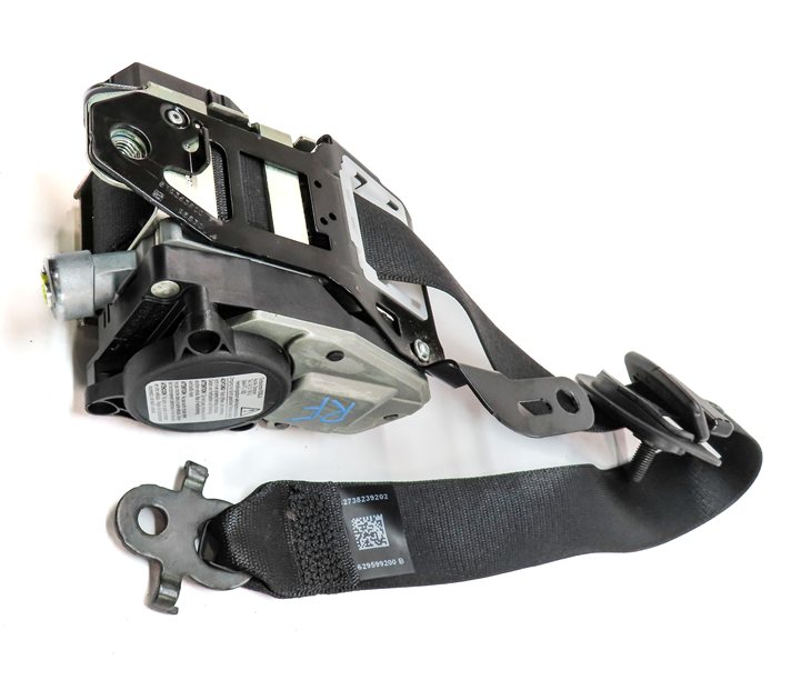 Thumbnail 5: 13-15 BMW 740i 750i 760i (F01 F02 F04) RIGHT FRONT SEATBELT RETRACTOR (Black)