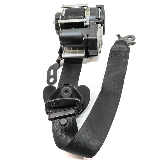 Thumbnail 2: 13-15 BMW 740i 750i 760i (F01 F02 F04) LEFT DRIVER SEATBELT RETRACTOR (Black)