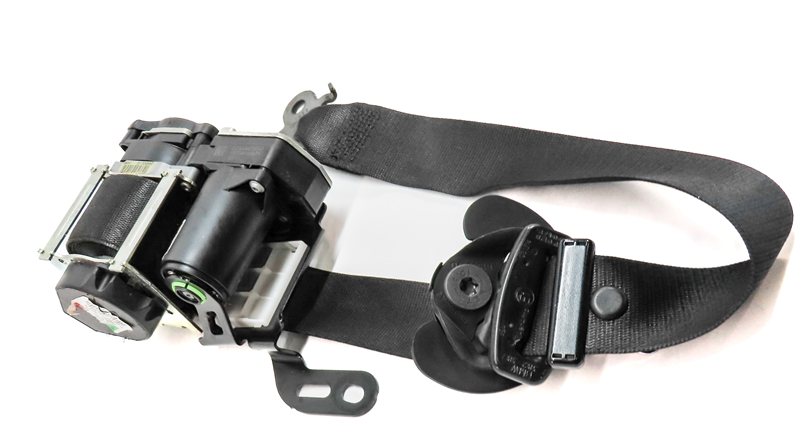 Thumbnail 3: 13-15 BMW 740i 750i 760i (F01 F02 F04) LEFT DRIVER SEATBELT RETRACTOR (Black)
