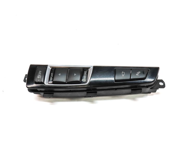Thumbnail 3: 15 BMW 750LI (F01) PARK ASSIST CAMERA SPORT/COMFORT MODE TRACTION CONTROL SWITCH