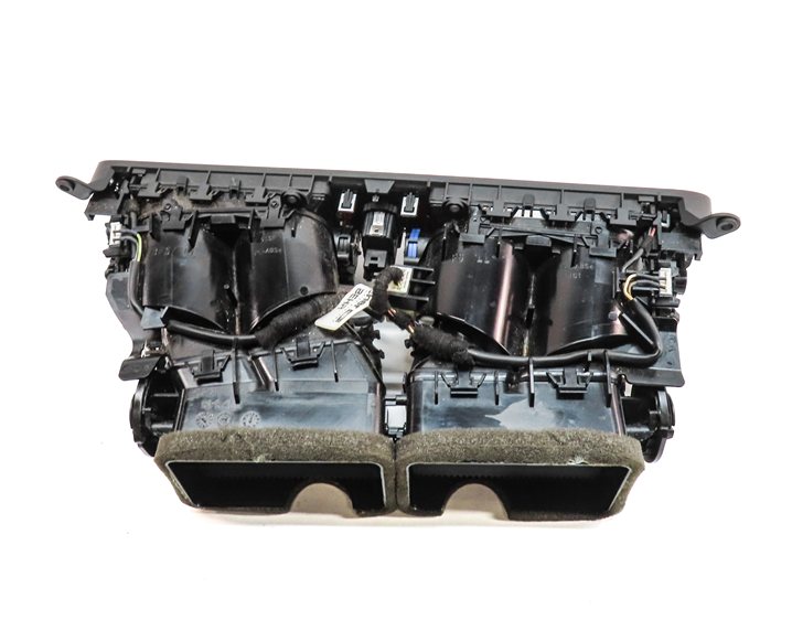 Thumbnail 6: 15 BMW 750LI (F01) FRONT CENTER DASH HEAT AIR AC DUAL VENT w/HAZARD LOCK SWITCH