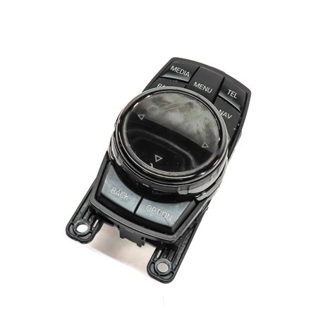 14-16 BMW 550i 750i F01 F10 CENTER CONSOLE iDRIVE MEDIA CONTROL KNOB (CERAMIC)