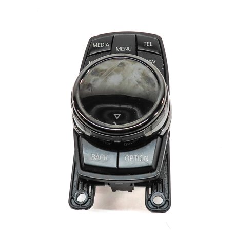 Thumbnail 2: 14-16 BMW 550i 750i F01 F10 CENTER CONSOLE iDRIVE MEDIA CONTROL KNOB (CERAMIC)