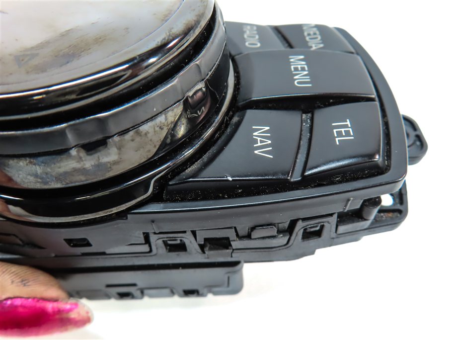 Thumbnail 7: 14-16 BMW 550i 750i F01 F10 CENTER CONSOLE iDRIVE MEDIA CONTROL KNOB (CERAMIC)