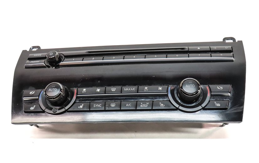 Thumbnail 2: 2011-2015 BMW 740i 750i 760i (F01) FRONT HEATER A/C TEMPERATURE CONTROL PANEL