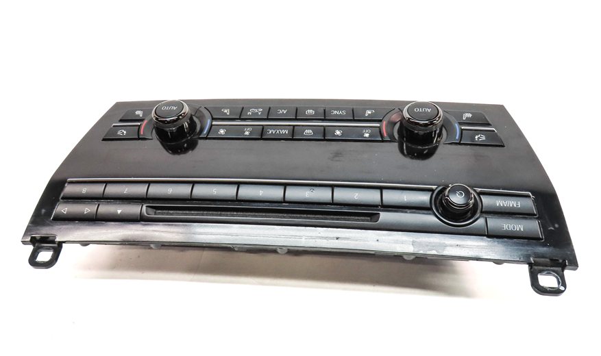 Thumbnail 4: 2011-2015 BMW 740i 750i 760i (F01) FRONT HEATER A/C TEMPERATURE CONTROL PANEL