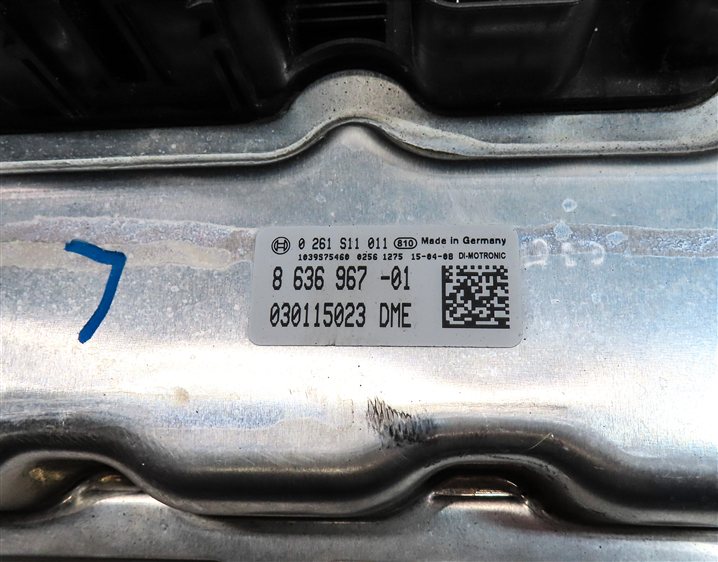 Thumbnail 7: 2015 BMW 750LI (F01) 4.4L (N63) ENGINE CAS4 DME IMMOBILIZER MODULE KEY SET/5