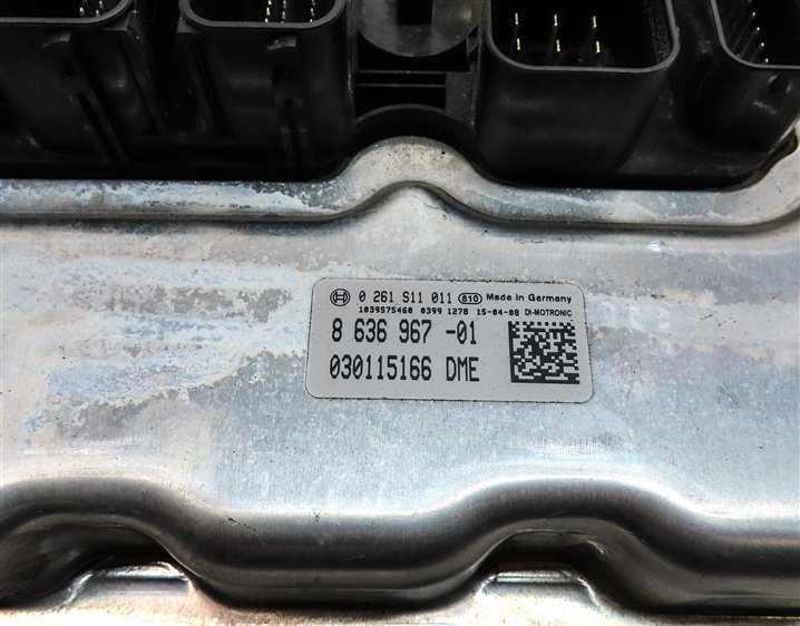 Thumbnail 8: 2015 BMW 750LI (F01) 4.4L (N63) ENGINE CAS4 DME IMMOBILIZER MODULE KEY SET/5