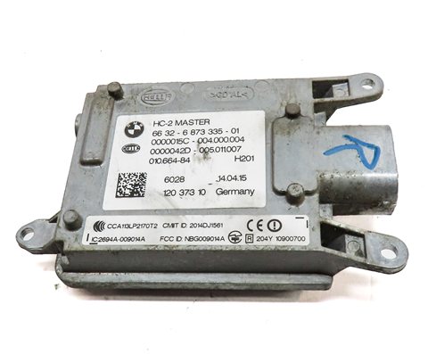 Thumbnail 2: 18-19 BMW 640i 650i 09-15 750i REAR RIGHT BLIND SPOT RADAR SENSOR MODULE MASTER
