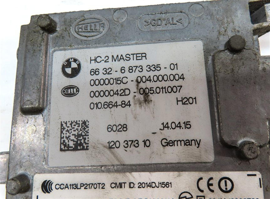 Thumbnail 3: 18-19 BMW 640i 650i 09-15 750i REAR RIGHT BLIND SPOT RADAR SENSOR MODULE MASTER