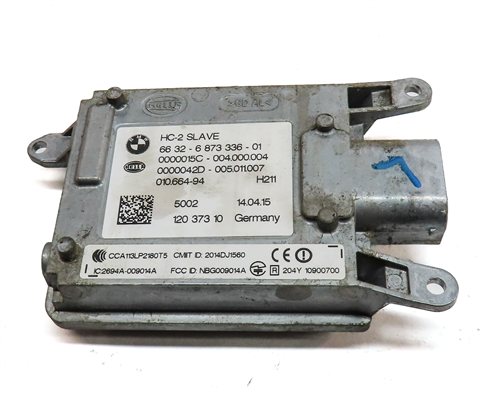 Thumbnail 2: 18-19 BMW 640i 650i 09-15 750i REAR RIGHT BLIND SPOT RADAR SENSOR MODULE SLAVE