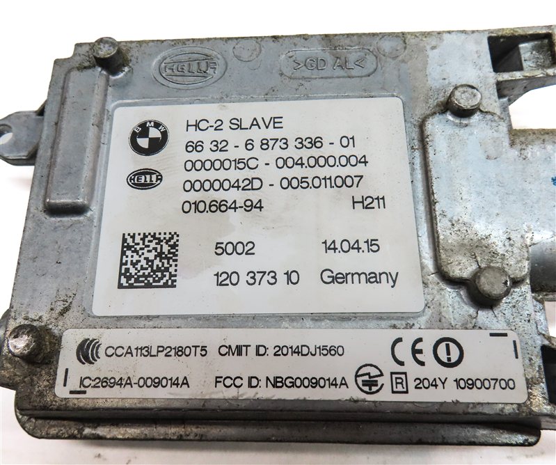 Thumbnail 3: 18-19 BMW 640i 650i 09-15 750i REAR RIGHT BLIND SPOT RADAR SENSOR MODULE SLAVE