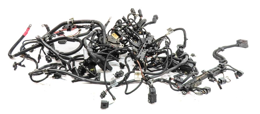 2015 BMW 750LI (F01) 4.4L (N63) ENGINE MOTOR WIRE WIRING HARNESS LOOM