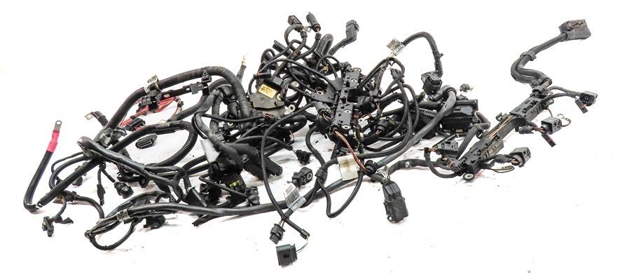 Thumbnail 2: 2015 BMW 750LI (F01) 4.4L (N63) ENGINE MOTOR WIRE WIRING HARNESS LOOM