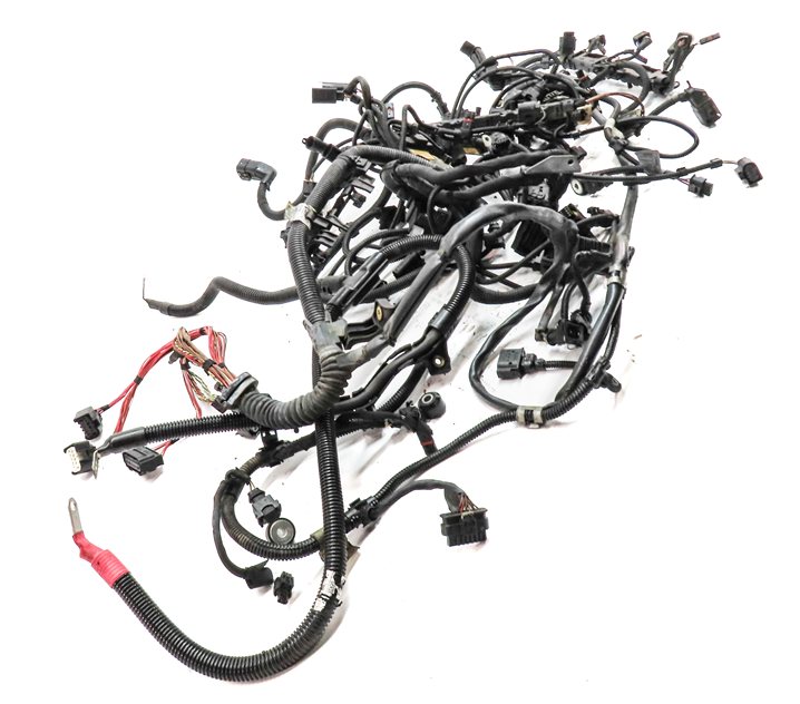 Thumbnail 3: 2015 BMW 750LI (F01) 4.4L (N63) ENGINE MOTOR WIRE WIRING HARNESS LOOM