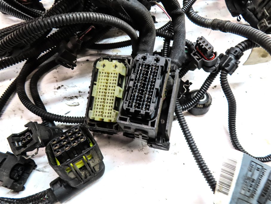 Thumbnail 7: 2015 BMW 750LI (F01) 4.4L (N63) ENGINE MOTOR WIRE WIRING HARNESS LOOM