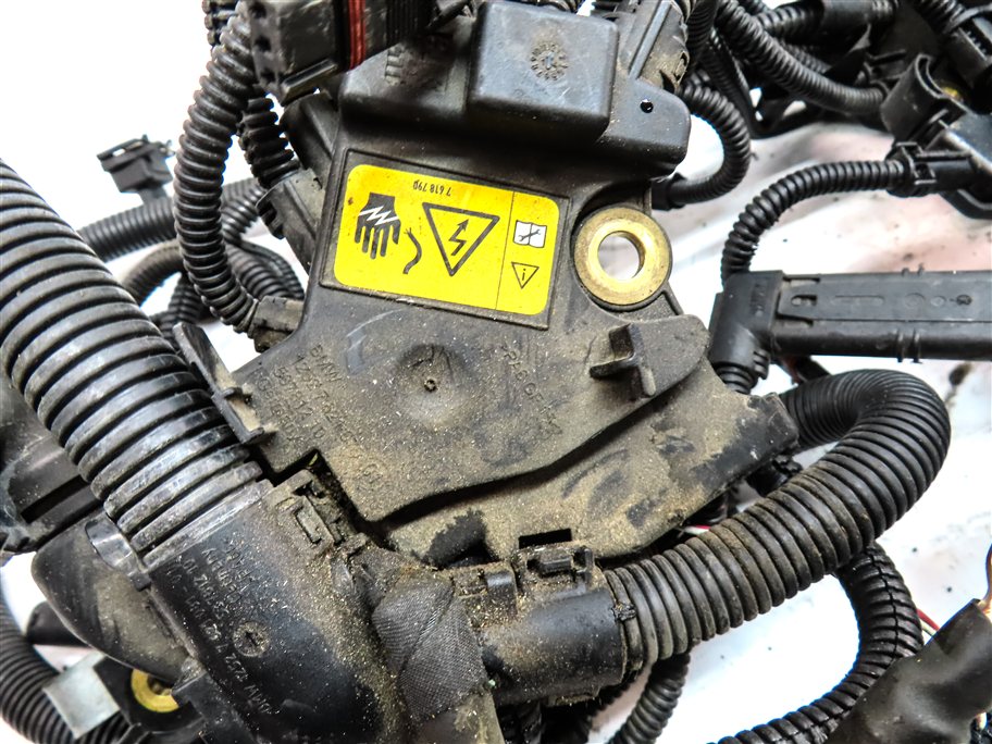 Thumbnail 8: 2015 BMW 750LI (F01) 4.4L (N63) ENGINE MOTOR WIRE WIRING HARNESS LOOM