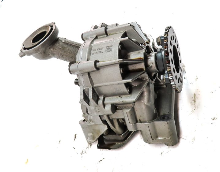 Thumbnail 4: 2015 BMW 750LI (F01) 4.4L (N63) ENGINE MOTOR OIL FLUID PUMP w/ PICK UP TUBE