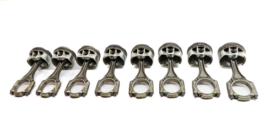 Thumbnail 5: 13-18 BMW X5 X6 5 6 7 (F01 F02 F06 F07 F10 F12) 4.4L N63 ENGINE PISTON SET/8