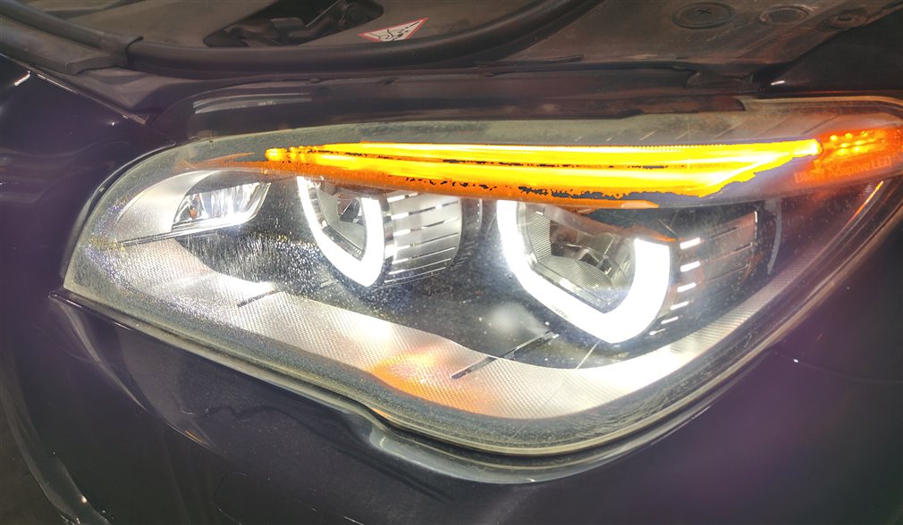 Thumbnail 2: 13-15 BMW 7 SERIES (F01) LEFT DRIVER HEADLIGHT LIGHT LAMP - ADAPTIVE DYNAMIC LED