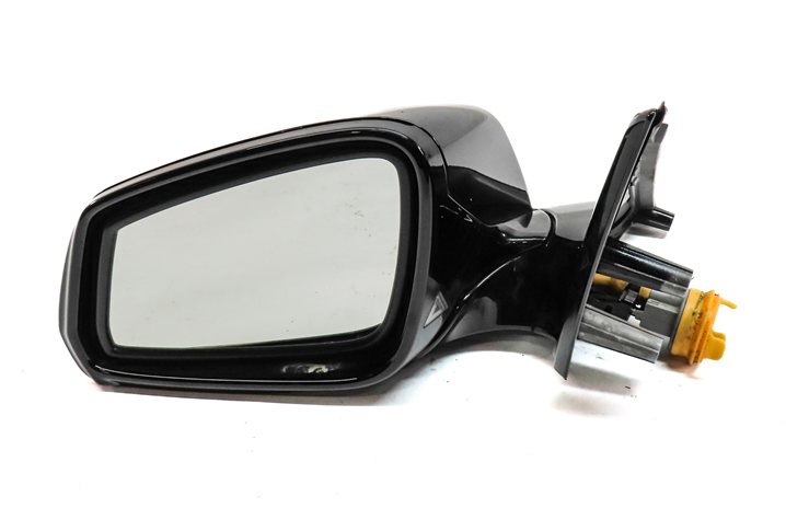 Thumbnail 3: 13-15 BMW 7 SERIES F01 LEFT DRIVER DOOR MIRROR PFOLD HEAT AUTODIM CAMERA (Black)