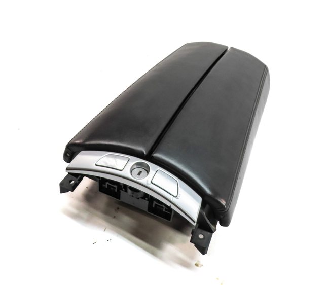 2009-2015 BMW 7 SERIES (F01 F02 F04) FRONT CENTER CONSOLE ARM REST LID (Black)