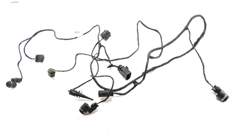 Thumbnail 2: 14 BMW X3 (F25) FRONT PARK ASSIST PDC DISTANCE CONTROL WIRE SENSOR SET/4 (BLACK)