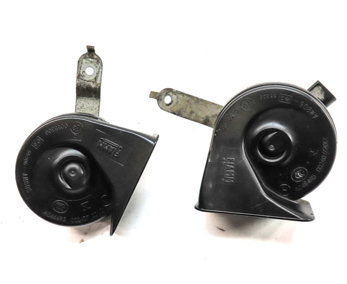 Thumbnail 2: 2011-2018 BMW X3 X4 (F25 F26) HIGH & LOW TONE SAFETY HORN SET-2