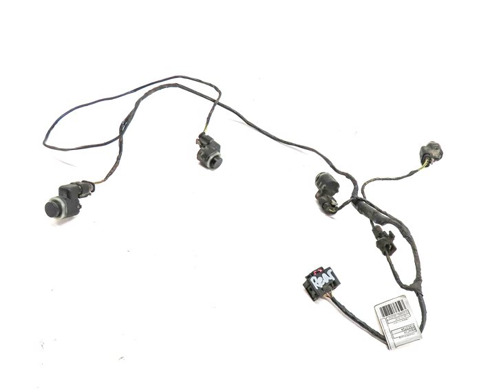 14 BMW X3 (F25) REAR PARK ASSIST PDC DISTANCE CONTROL WIRE SENSOR SET/4 (BLACK)