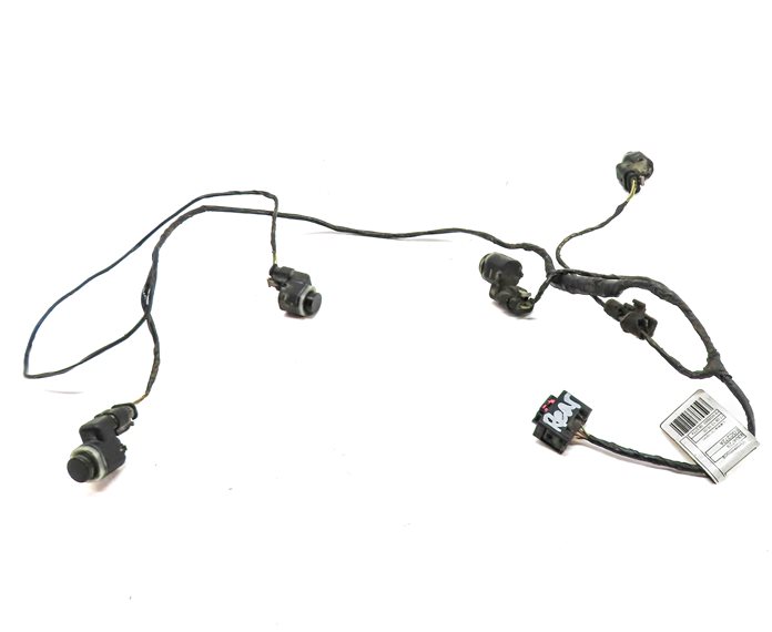 Thumbnail 2: 14 BMW X3 (F25) REAR PARK ASSIST PDC DISTANCE CONTROL WIRE SENSOR SET/4 (BLACK)