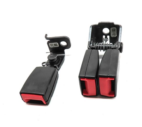 Thumbnail 2: 2014 BMW X3 (F25) REAR LEFT CENTER RIGHT SEAT SEATBELT BUCKLE RECEIVER SET