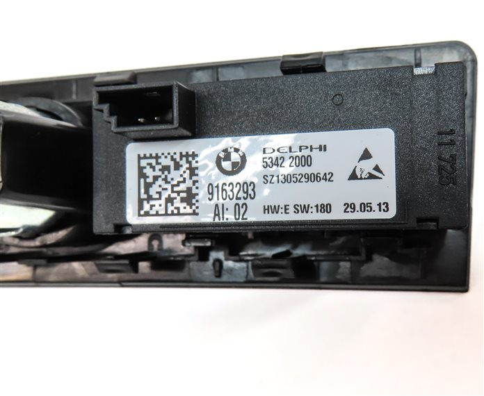 Thumbnail 7: 2014 BMW X3 (F25) REAR HEATED SEAT CONTROL SWITCH PANEL w/ 12V POWER SOCKET