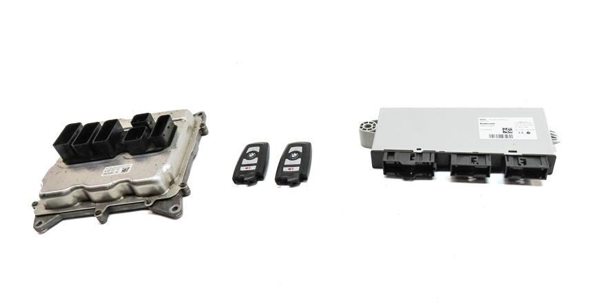 Thumbnail 2: 12-14 BMW 320i 328i 528i X3 F10 F25 F30 MEVD1724 N20 ECM DME MODULE KEY SET