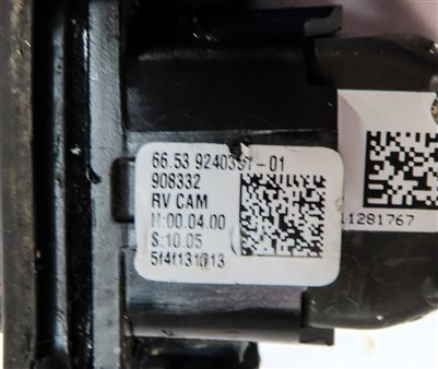 Thumbnail 6: 09-18 BMW 2 3 4 5 7 M5 X3 X5 X6 (F01 F07 F10 F15) REARVIEW CAMERA & TRUNK HANDLE