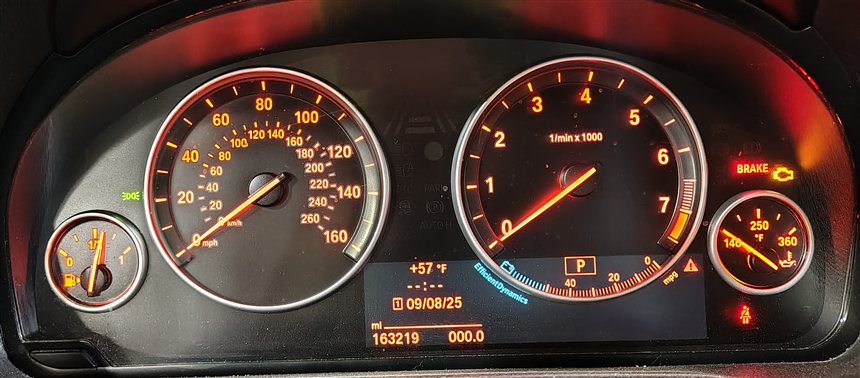 Thumbnail 2: 14-19 BMW 528i 535i 550i 640i 650i 740i 750i 760i X3 X4 SPEEDOMETER GAUGE (163k)