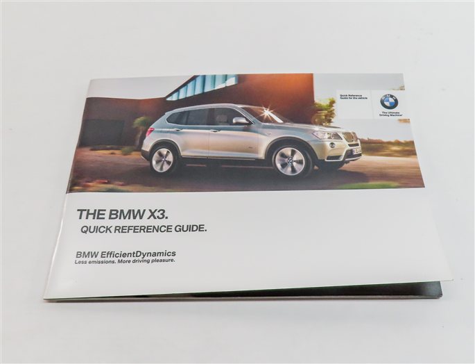 Thumbnail 11: 2014 BMW X3 (F25) 2.0L (N20) ENGINE OWNER'S MANUAL BOOKLET SET/9 w/CASE