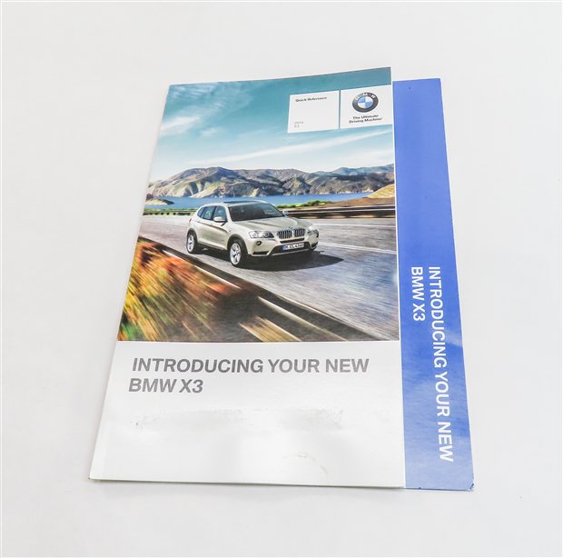 Thumbnail 6: 2014 BMW X3 (F25) 2.0L (N20) ENGINE OWNER'S MANUAL BOOKLET SET/9 w/CASE