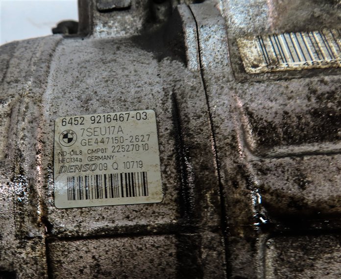 Thumbnail 6: 2013-2018 BMW X3 X4 (F25 F26) 28dX / 28iX - 2.0L ENGINE A/C COMPRESSOR PUMP