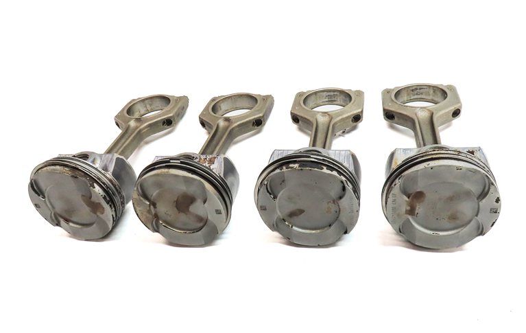 Thumbnail 2: 14-18 BMW 2 3 4 5 X1 X3 X5 Z4 2.0L (F10 F22 F30) TURBO N20 N26 PISTON & ROD SET4