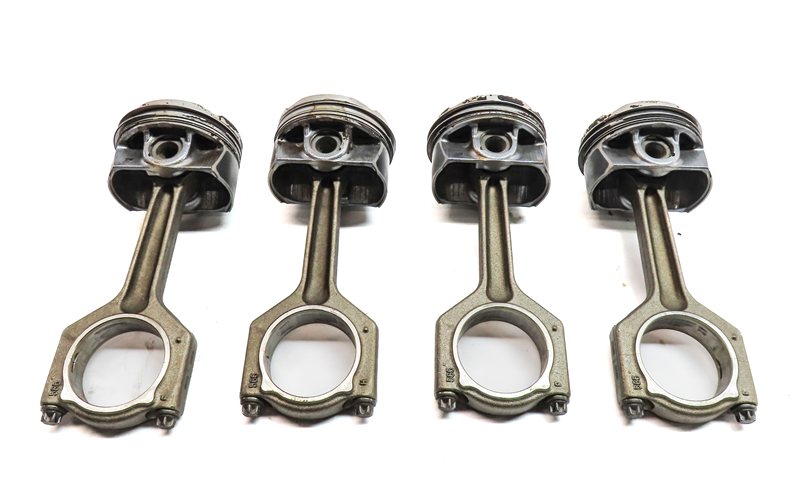 Thumbnail 5: 14-18 BMW 2 3 4 5 X1 X3 X5 Z4 2.0L (F10 F22 F30) TURBO N20 N26 PISTON & ROD SET4
