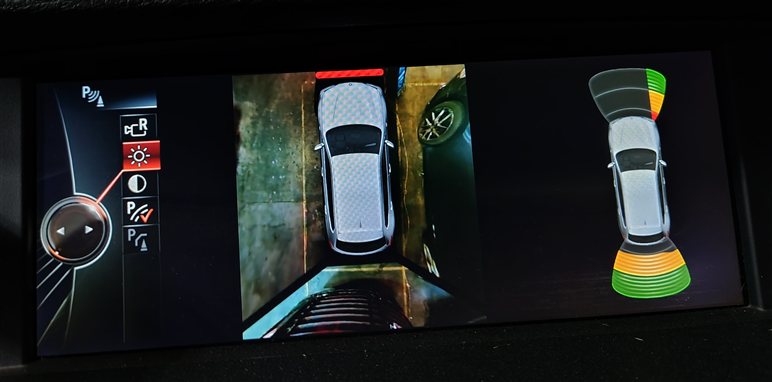 Thumbnail 2: 11-14 BMW X3 (F25) RIGHT P-FOLD HEATED CAMERA AUTODIM DOOR MIRROR (Blue)