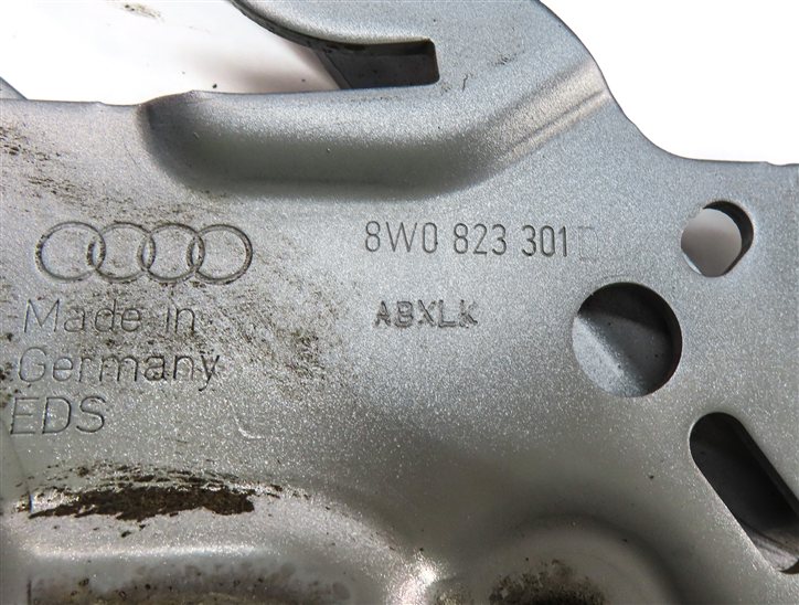 Thumbnail 5: 17-24 AUDI A4 S4 B9 8W 8V FRONT LEFT & RIGHT HOOD LID HINGE LIFT SET/2 (Silver)