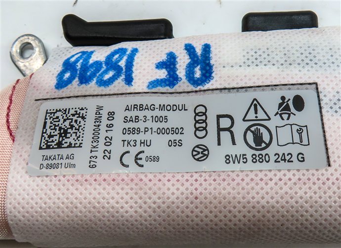Thumbnail 6: 2017-2023 A4 A5 ALLROAD (B9 8W) FRONT RIGHT PASSENGER SEAT AIR BAG AIRBAG