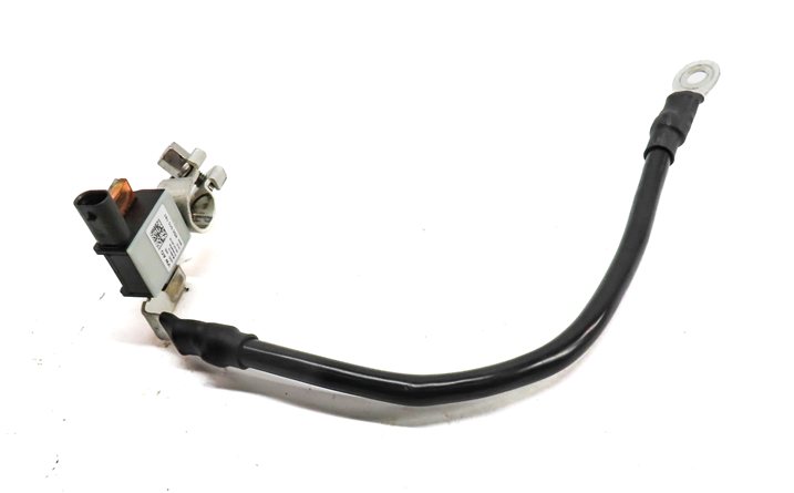 Thumbnail 5: 2017 AUDI A4 (B9 8W) 2.0L (CYMC) ENGINE NEGATIVE BATTERY TERMINAL WIRE CABLE