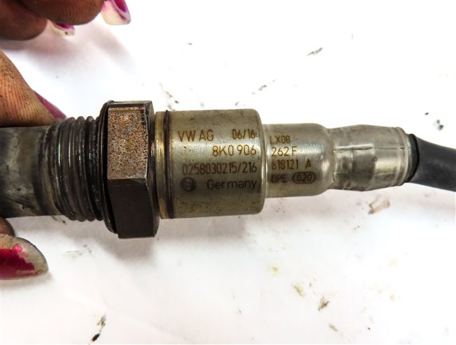 Thumbnail 5: 2017 AUDI A4 (B9 8W) 2.0L (CYMC) ENGINE OXYGEN O2 LAMBDA PROBE WIRE SENSOR SET/2