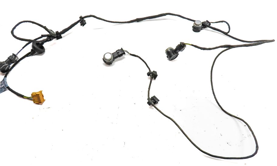 Thumbnail 4: 17 AUDI A4 B9 8W REAR PARK ASSIST PDC DISTANCE CONTROL WIRE SENSOR SET/4(Silver)