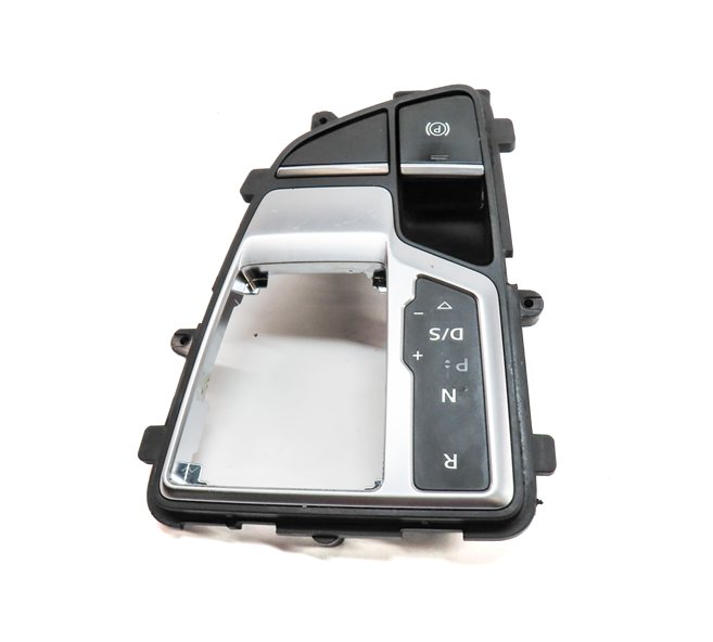 Thumbnail 4: 17 AUDI A4 (B9 8W) AUTOMATIC TRANSMISSION SHIFT SHIFTER TRIM w/PARK BRAKE SWITCH