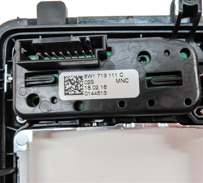 Thumbnail 6: 17 AUDI A4 (B9 8W) AUTOMATIC TRANSMISSION SHIFT SHIFTER TRIM w/PARK BRAKE SWITCH